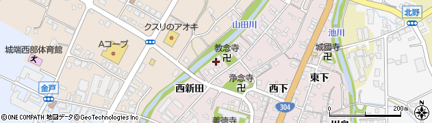 富山県南砺市城端376周辺の地図