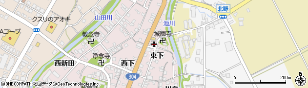 富山県南砺市城端83周辺の地図