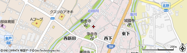 富山県南砺市城端276周辺の地図