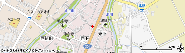 富山県南砺市城端243周辺の地図