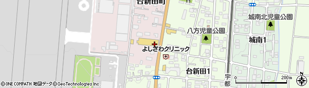ネッツトヨタ栃木宇都宮台新田店周辺の地図