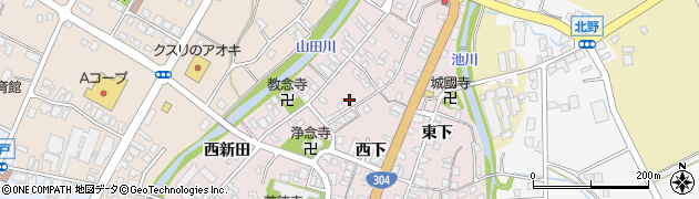 富山県南砺市城端930-2周辺の地図