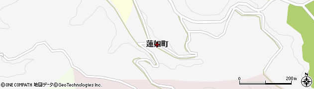 石川県金沢市蓮如町周辺の地図
