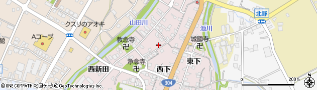 富山県南砺市城端930周辺の地図