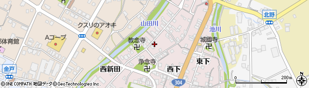 富山県南砺市城端281周辺の地図