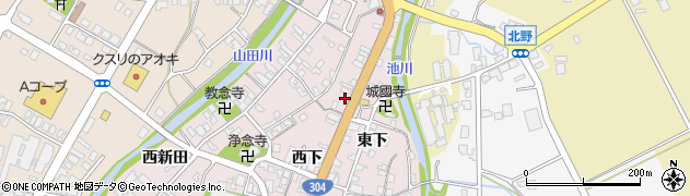 富山県南砺市城端82-2周辺の地図