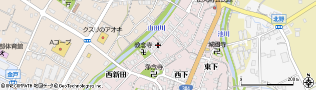 富山県南砺市城端364周辺の地図