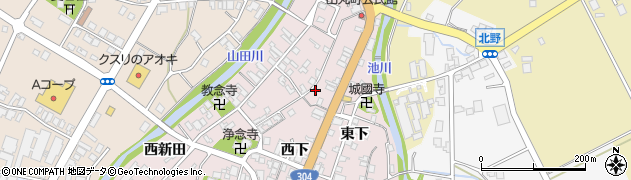 富山県南砺市城端82周辺の地図