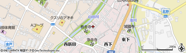 富山県南砺市城端365周辺の地図