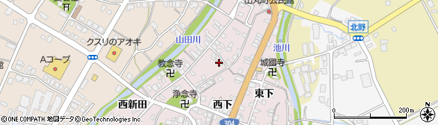 富山県南砺市城端925周辺の地図
