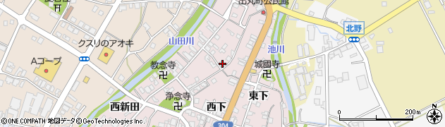 富山県南砺市城端921周辺の地図