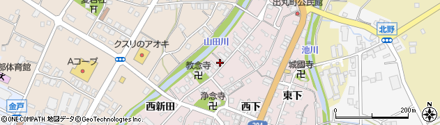 富山県南砺市城端363周辺の地図