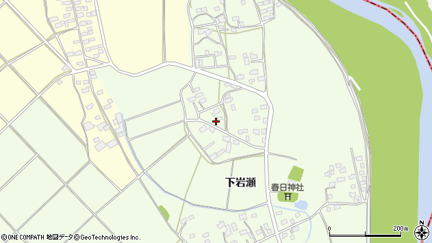 〒319-2141 茨城県常陸大宮市下岩瀬の地図