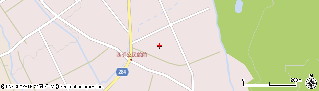 富山県南砺市西明342周辺の地図