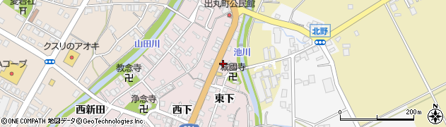 富山県南砺市城端3周辺の地図