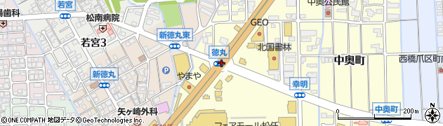 徳丸周辺の地図