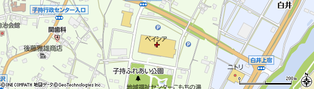 アライクリーニング　ベイシア渋川こもち店周辺の地図
