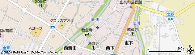 富山県南砺市城端361周辺の地図