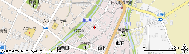 富山県南砺市城端289周辺の地図