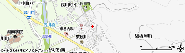 石川県金沢市袋板屋町（ロ）周辺の地図