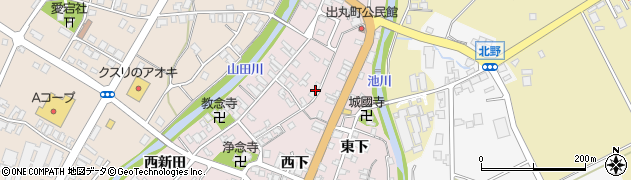 富山県南砺市城端910周辺の地図