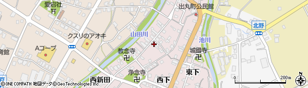 富山県南砺市城端290周辺の地図