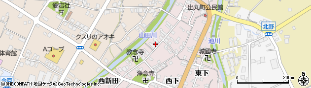 富山県南砺市城端360周辺の地図