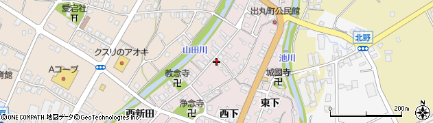 富山県南砺市城端291周辺の地図