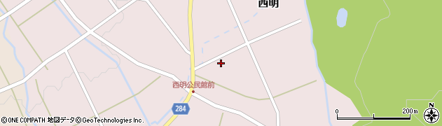 富山県南砺市西明340周辺の地図