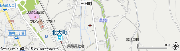 長野県大町市大町1719周辺の地図