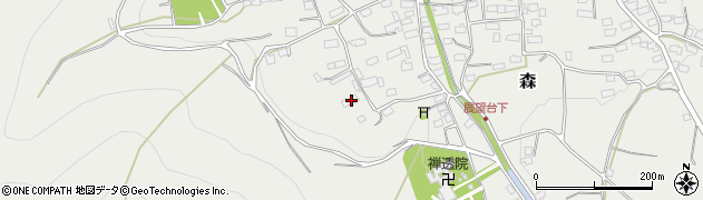 長野県千曲市森1499周辺の地図