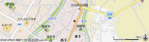 富山県南砺市城端74周辺の地図