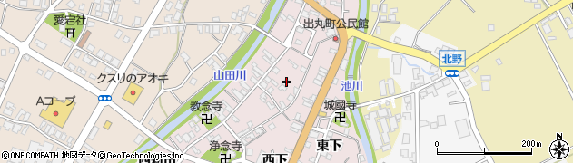 富山県南砺市城端2992周辺の地図