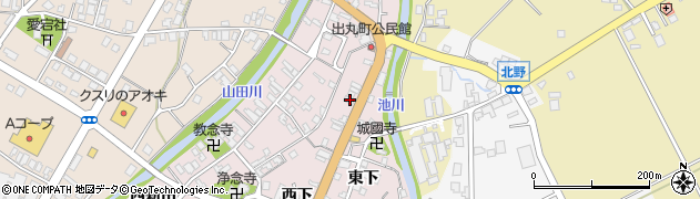富山県南砺市城端72周辺の地図