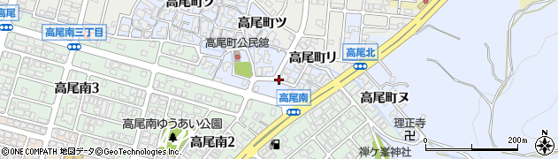 石川県金沢市高尾町ル周辺の地図