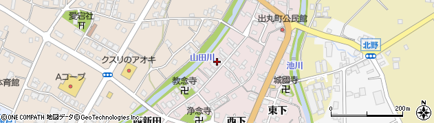 富山県南砺市城端356周辺の地図