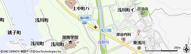 石川県金沢市浅川町ホ周辺の地図