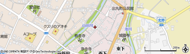 富山県南砺市城端355周辺の地図