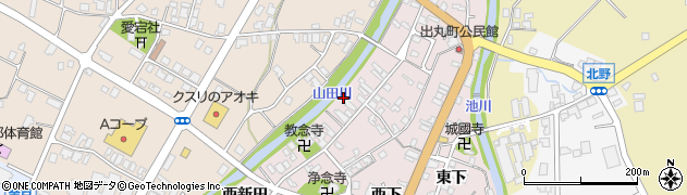 富山県南砺市城端358周辺の地図