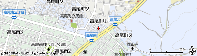 石川県金沢市高尾町ル8周辺の地図