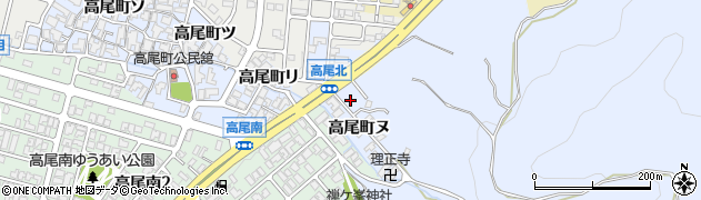 石川県金沢市高尾町ヌ7周辺の地図