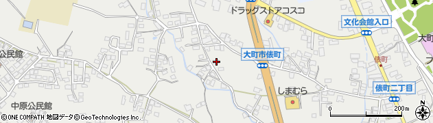 長野県大町市大町2053周辺の地図