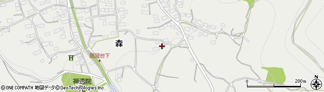 長野県千曲市森2070周辺の地図