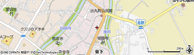 富山県南砺市城端69周辺の地図