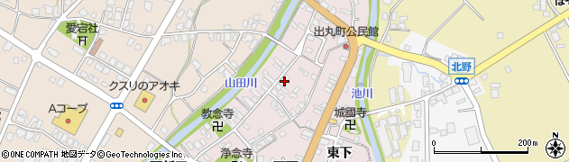 富山県南砺市城端300周辺の地図