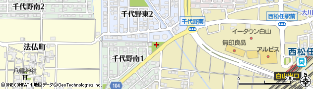 千代野第6号公園周辺の地図