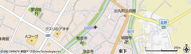 富山県南砺市城端354周辺の地図