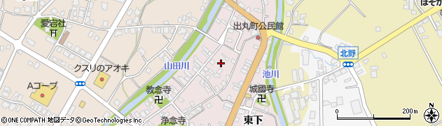 富山県南砺市城端304-1周辺の地図