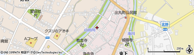 富山県南砺市城端351周辺の地図