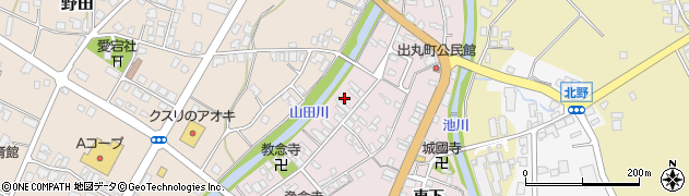 富山県南砺市城端347-1周辺の地図